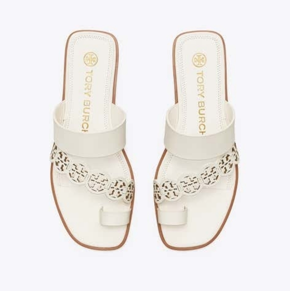 Tory Burch Tiny Miller Toe Ring Sandals
